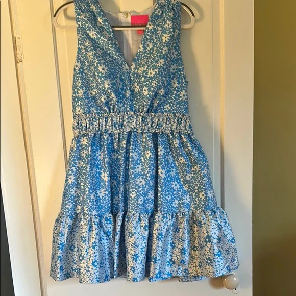 Lilly Pulitzer Fabiana Jacquard Dress SZ 10 - Picture 2 of 5